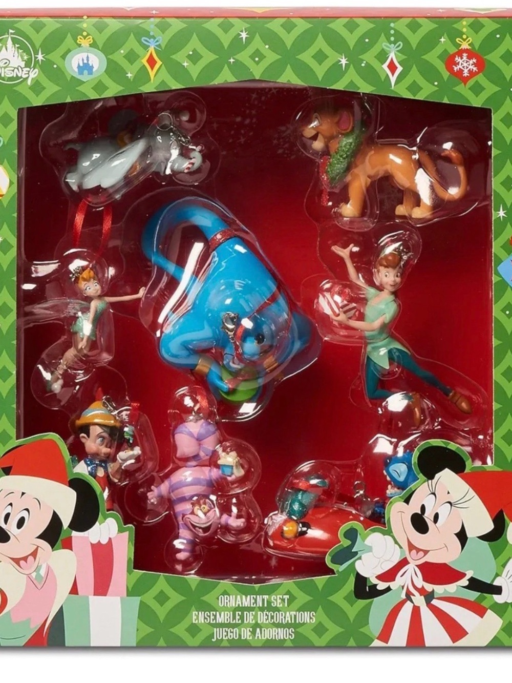 Disney Parks Mini Sketchbook Christmas Ornaments